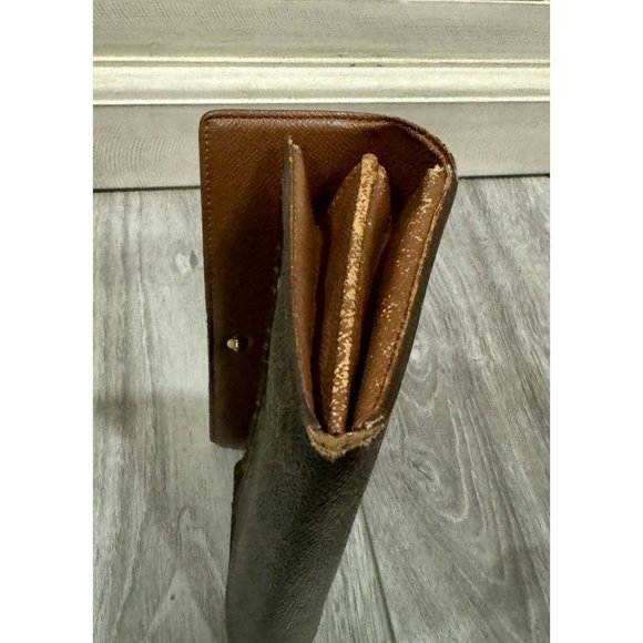 Authentic Louis Vuitton Monogram Portefeuille Sarah Long Wallet - Picture 10 of 12